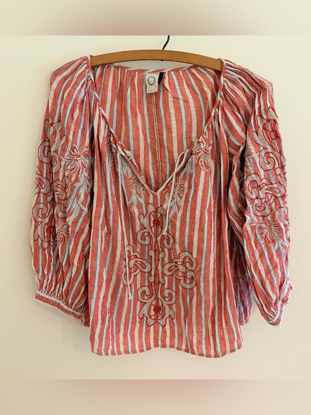 Akemi + Kin Embroidered Blouse